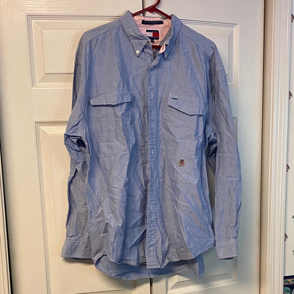 Tommy Hilfiger Light Blue Casual Shirt